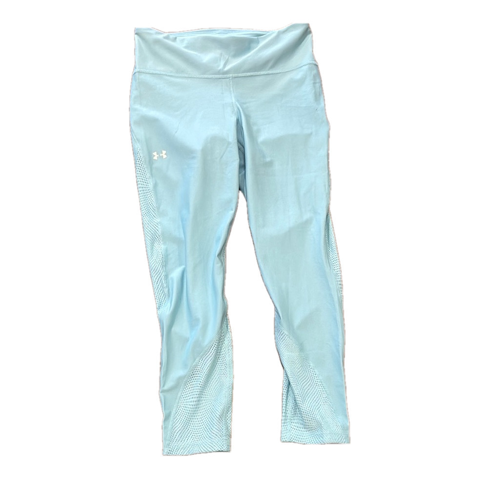 Under Armour blue cropped leggings, medium 🔵